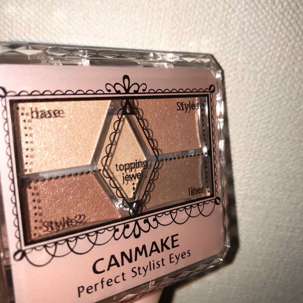 【旧品】パーフェクトスタイリストアイズ/キャンメイク/アイシャドウパレットを使ったクチコミ(1枚目)