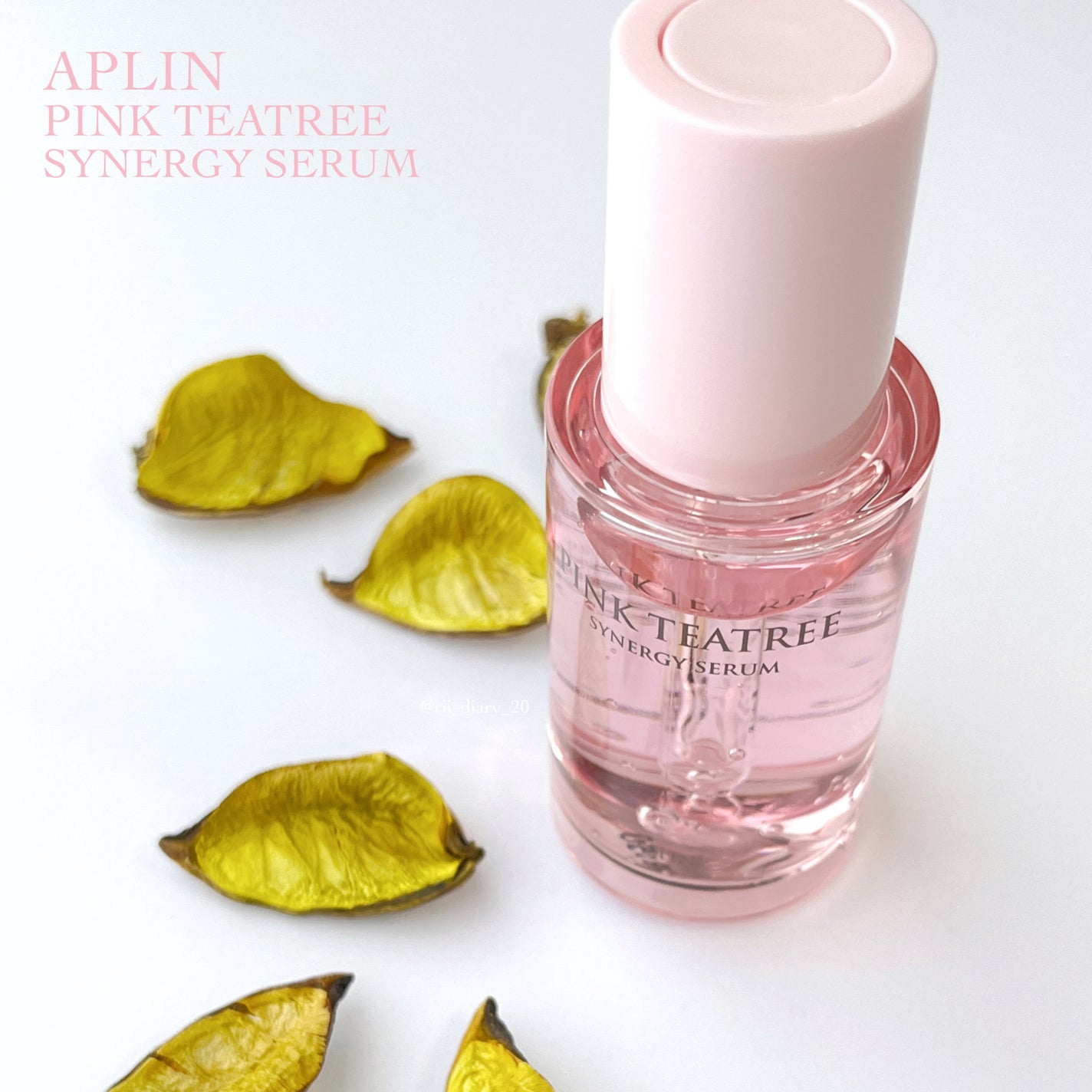 ピンクティーツリーシナジーセラム/APLIN/美容液を使ったクチコミ(3枚目)