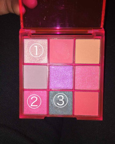 UR GLAM　BLOOMING EYE COLOR PALETTE/U R GLAM/パウダーアイシャドウを使ったクチコミ（2枚目）