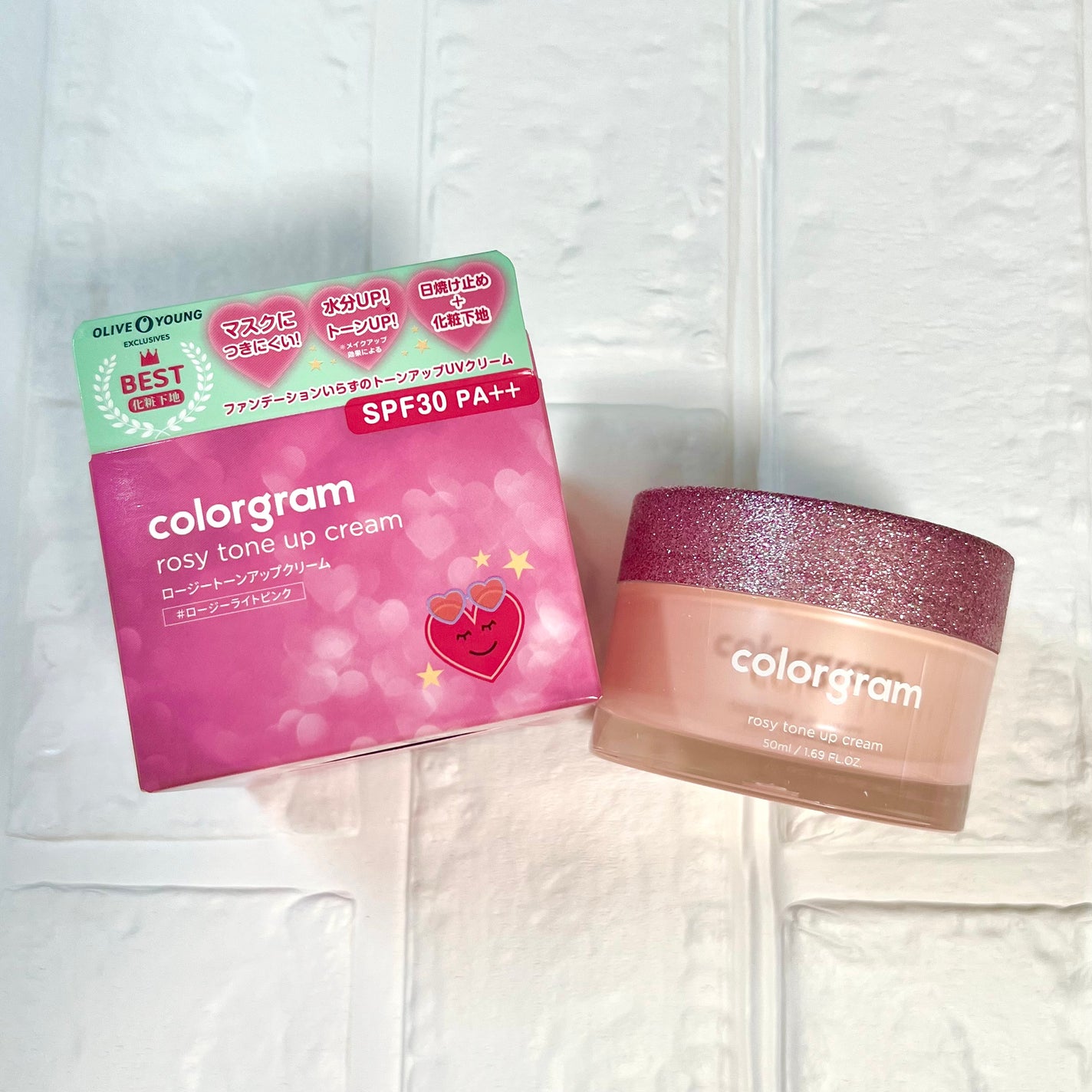 ロージー トーンアップクリーム /Colorgram/化粧下地を使ったクチコミ(1枚目)