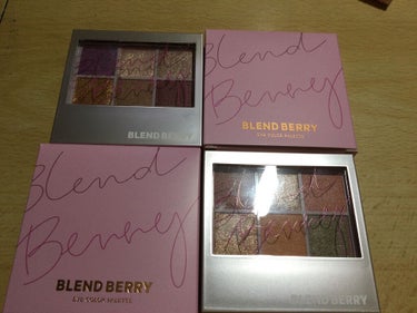 オーラクリエイション/BLEND BERRY/アイシャドウパレットを使ったクチコミ（1枚目）