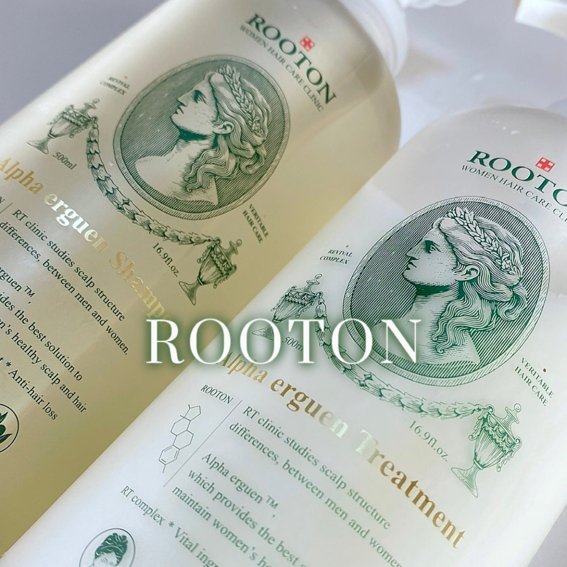 アルファエルゲンンシャンプー/トリートメント/ROOTON/市販シャンプーを使ったクチコミ(1枚目)