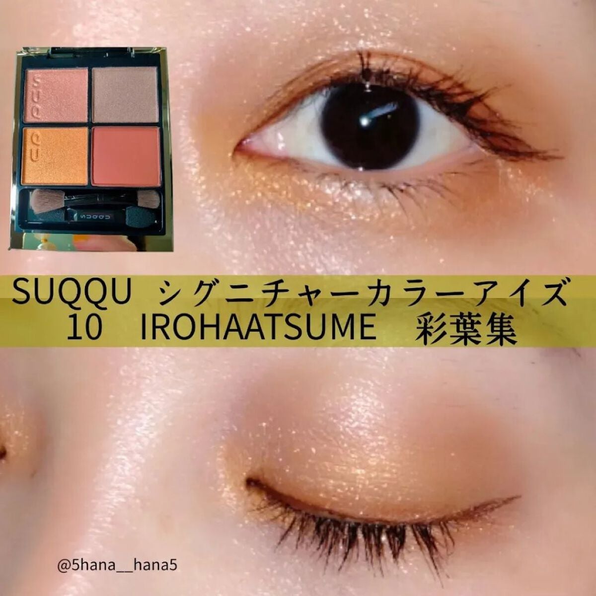 シグニチャー カラー アイズ/SUQQU/アイシャドウパレットを使ったクチコミ(1枚目)