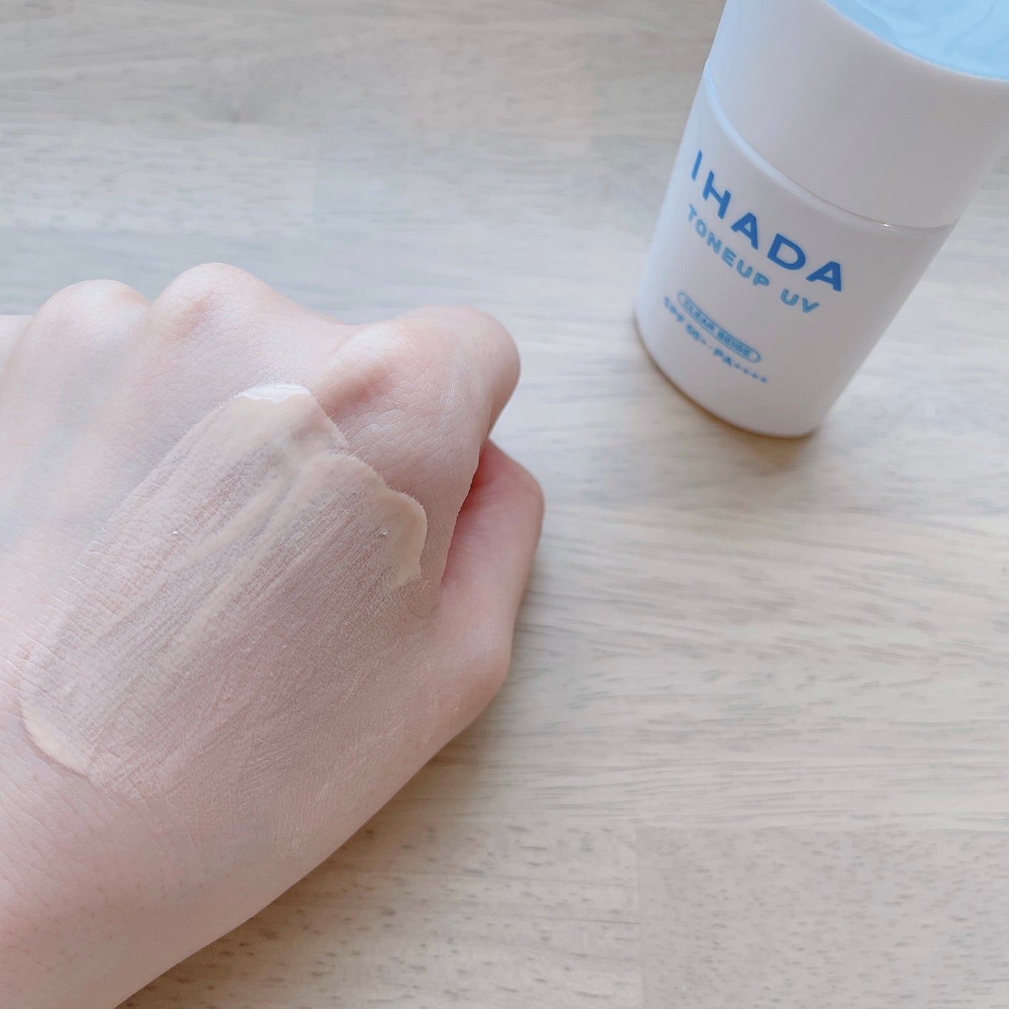 薬用フェイスプロテクトUV ミルク/IHADA/日焼け止めミルクを使ったクチコミ(6枚目)
