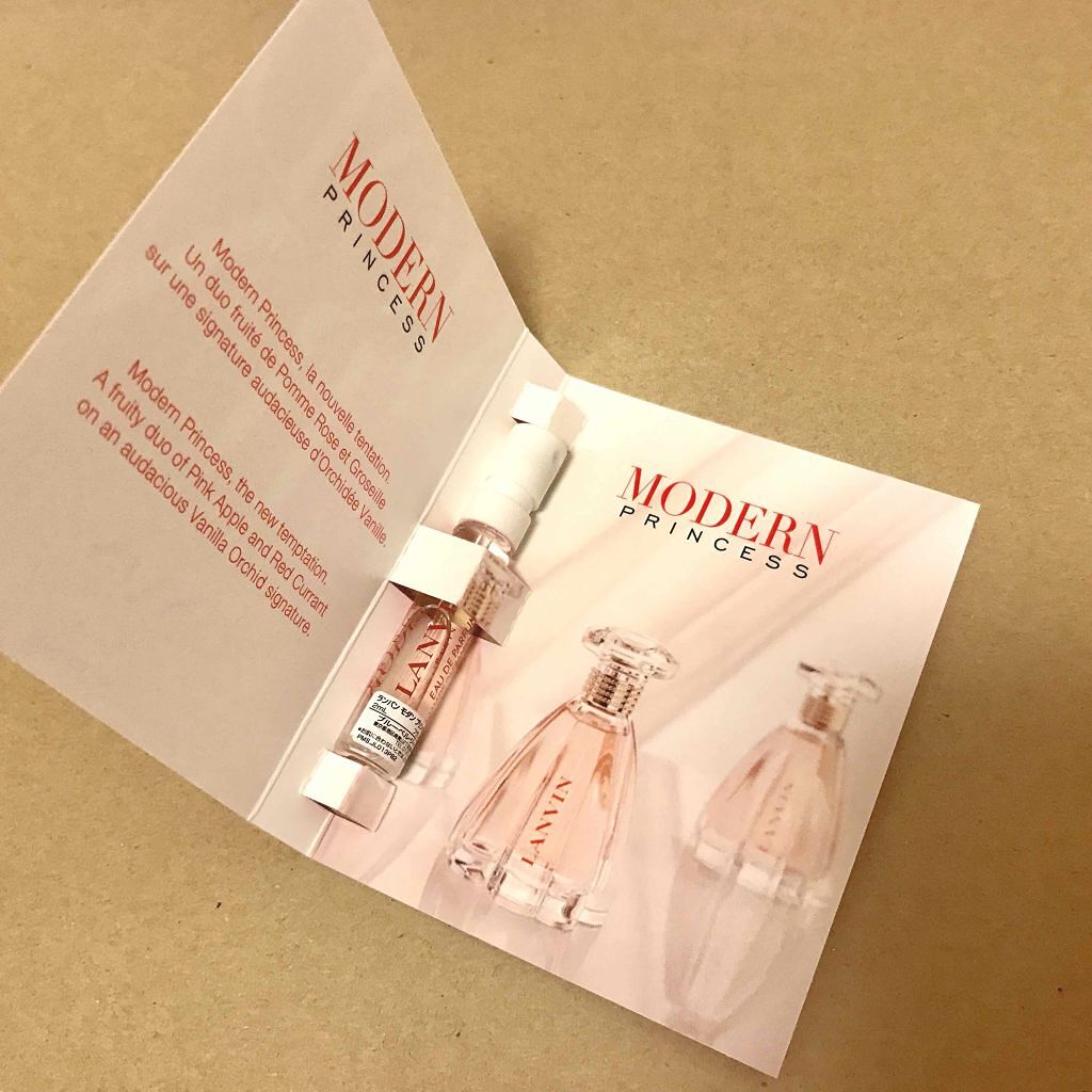 ランバン モダン プリンセス オードパルファム/LANVIN/香水(レディース)を使ったクチコミ（1枚目）
