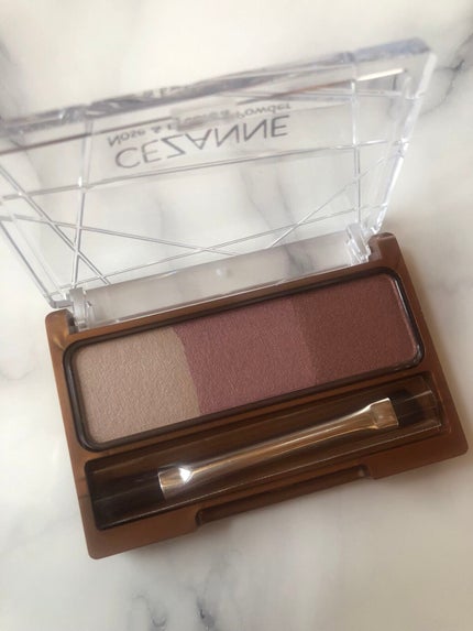 ノーズ&アイブロウパウダー/CEZANNE/パウダーアイブロウを使ったクチコミ(1枚目)