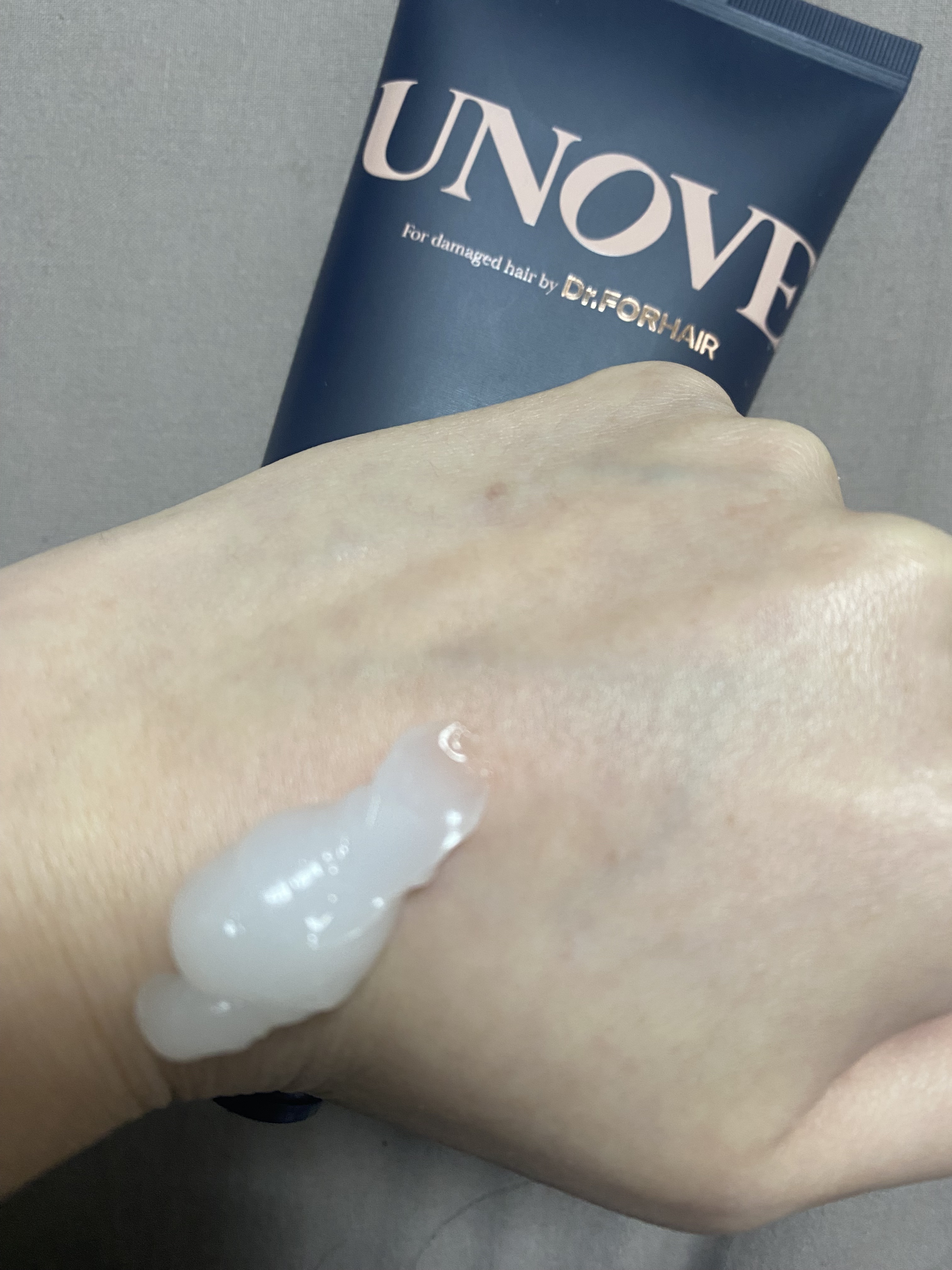 ディープダメージトリートメントEX/UNOVE/洗い流すヘアトリートメントを使ったクチコミ（1枚目）