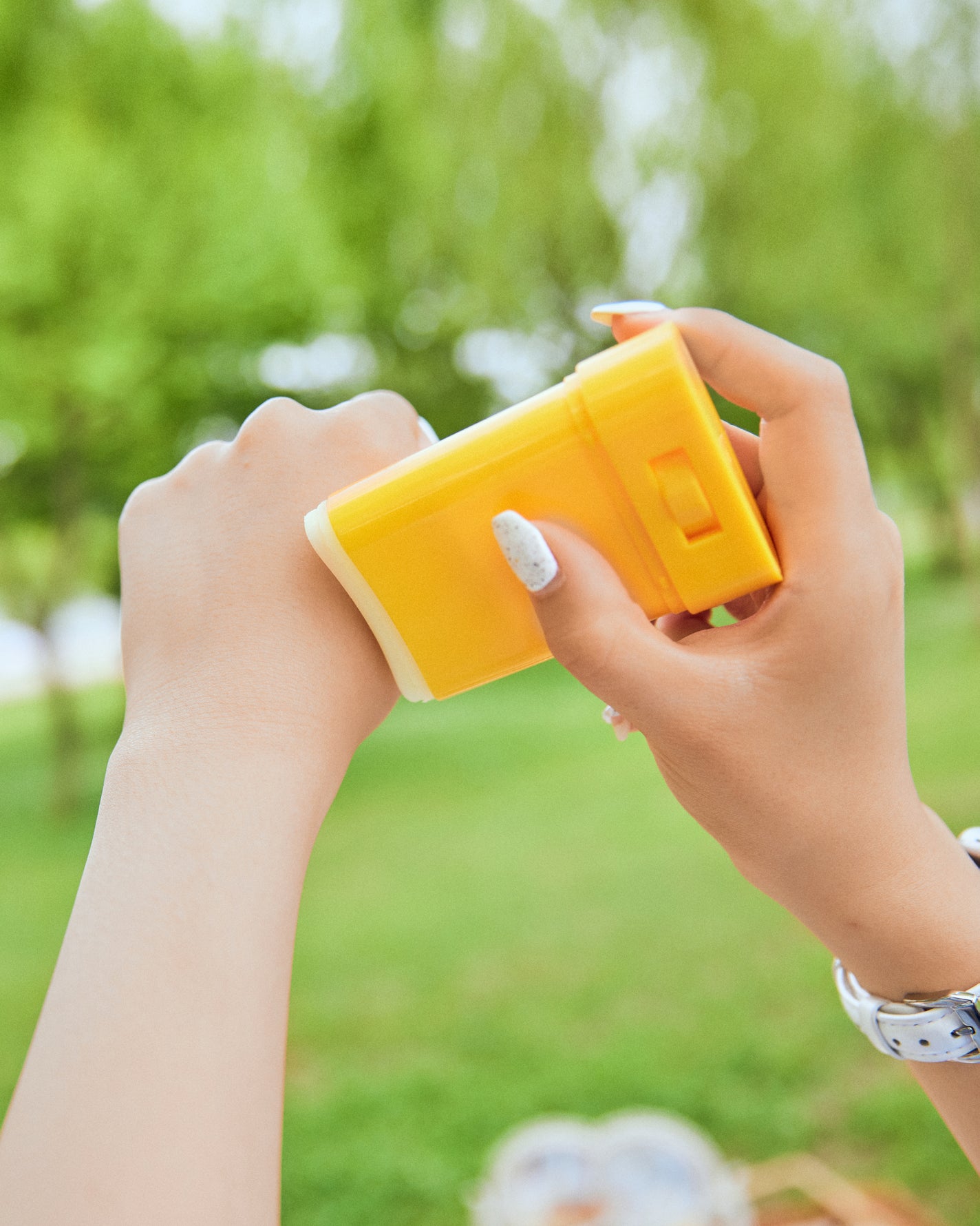 パウダリーUVアロエスティック SPF50+/PA++++/ネイチャーリパブリック/日焼け止めスティックを使ったクチコミ(3枚目)