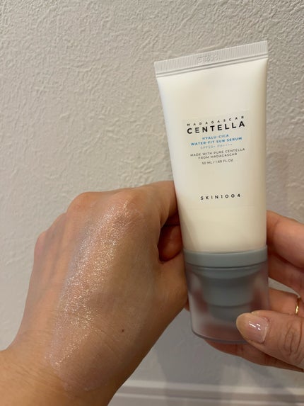 ヒアルーシカ ウォーターフィット サンセラム/SKIN1004/日焼け止めローションを使ったクチコミ(4枚目)