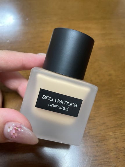 (旧)アンリミテッド ラスティング フルイド/shu uemura/リキッドファンデーションを使ったクチコミ(2枚目)