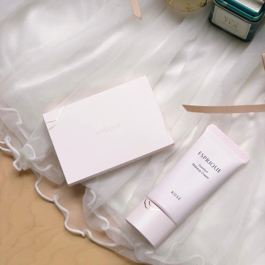 コンフォート メイククリーム〈色つき美容クリーム〉/ESPRIQUE/化粧下地を使ったクチコミ(5枚目)