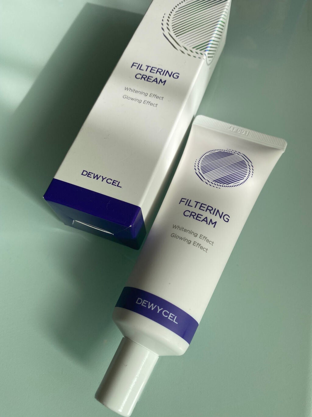 フィルタリングクリーム/DEWYCEL/日焼け止めクリームを使ったクチコミ(1枚目)