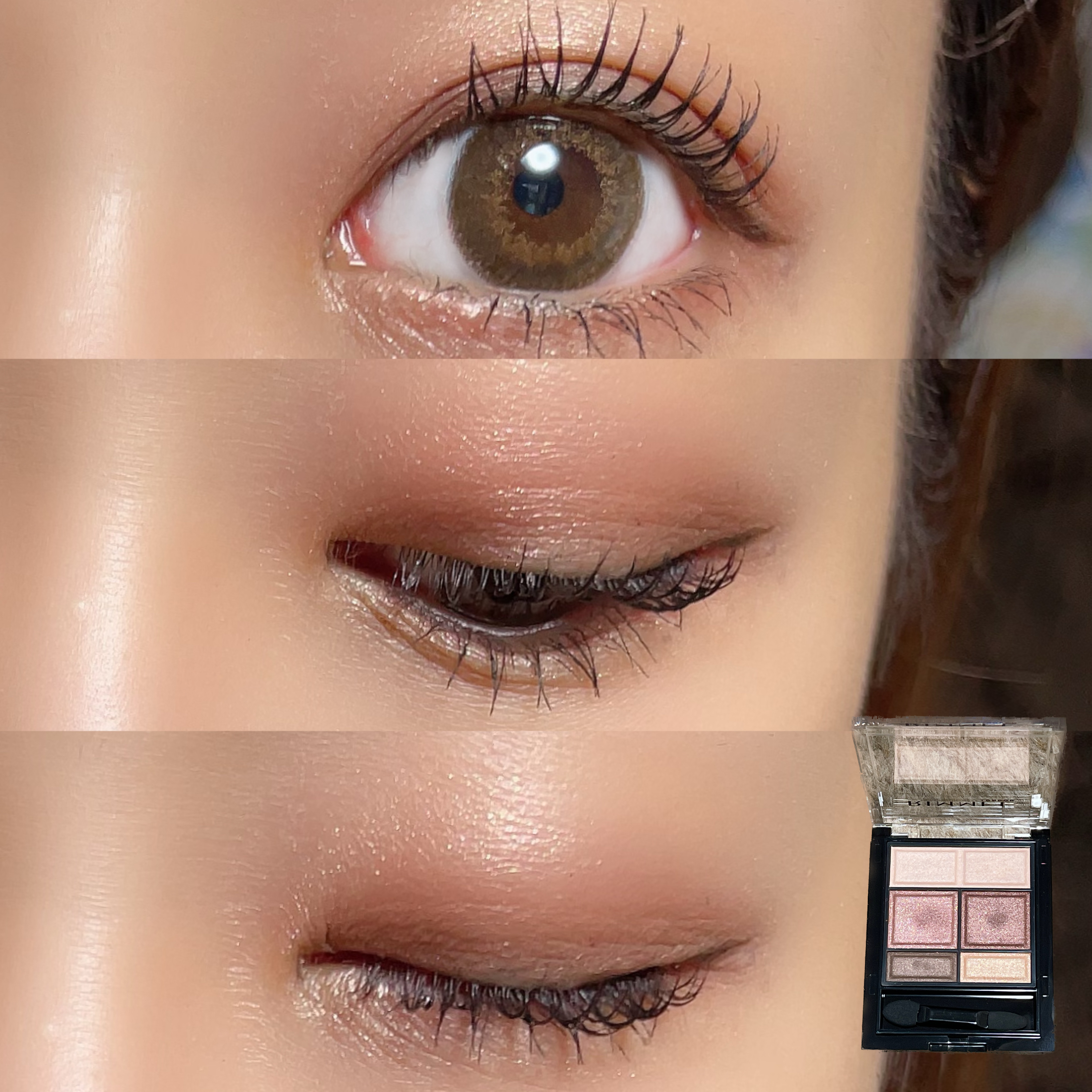 ワンダー スウィート アイシャドウ/リンメル ロンドン/アイシャドウパレットを使ったクチコミ（1枚目）