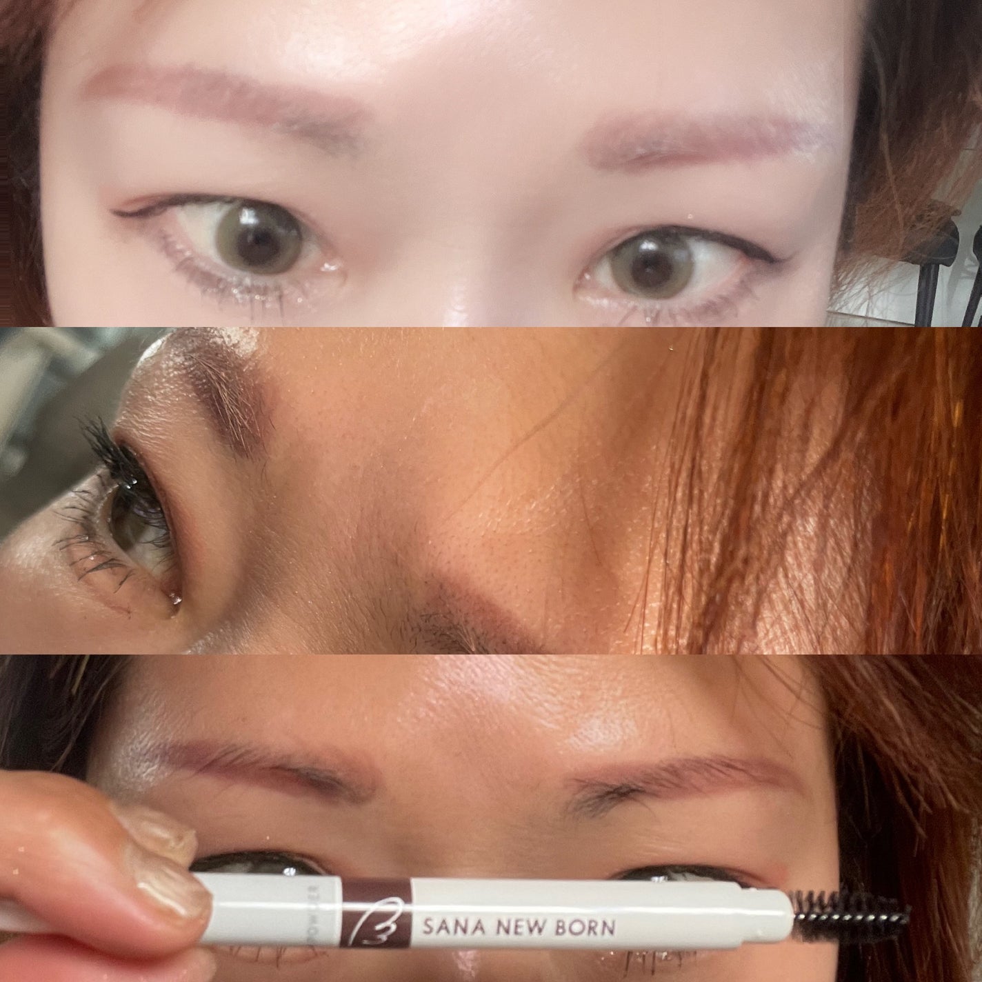 サナ ニューボーン カラーリングブロウマスカラ/サナ ニューボーン/マスカラを使ったクチコミ(2枚目)