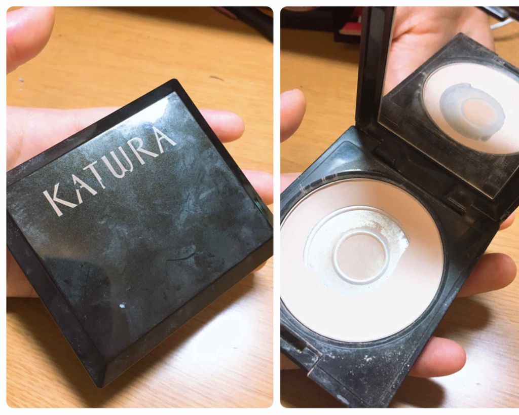 フェイスパウダー/カツウラ化粧品/ルースパウダーを使ったクチコミ（2枚目）