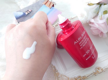 薬用美白 UVプロテクター|ALBLANCの効果に関する口コミ - 強力な