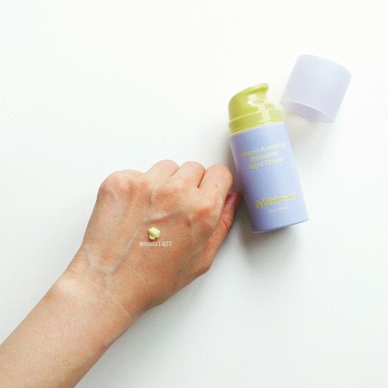 ビタミンA-mazingバクチオールナイトクリーム/By Wishtrend/フェイスクリームを使ったクチコミ(3枚目)