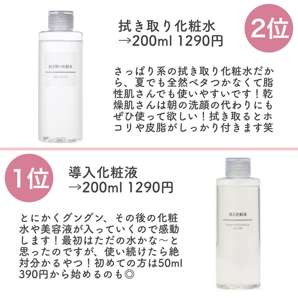 化粧水・敏感肌用・高保湿タイプ/無印良品/化粧水を使ったクチコミ(6枚目)