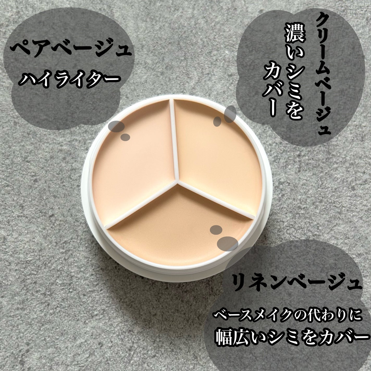 カバーアッププロコンシーラー/TFIT/パレットコンシーラーを使ったクチコミ(2枚目)