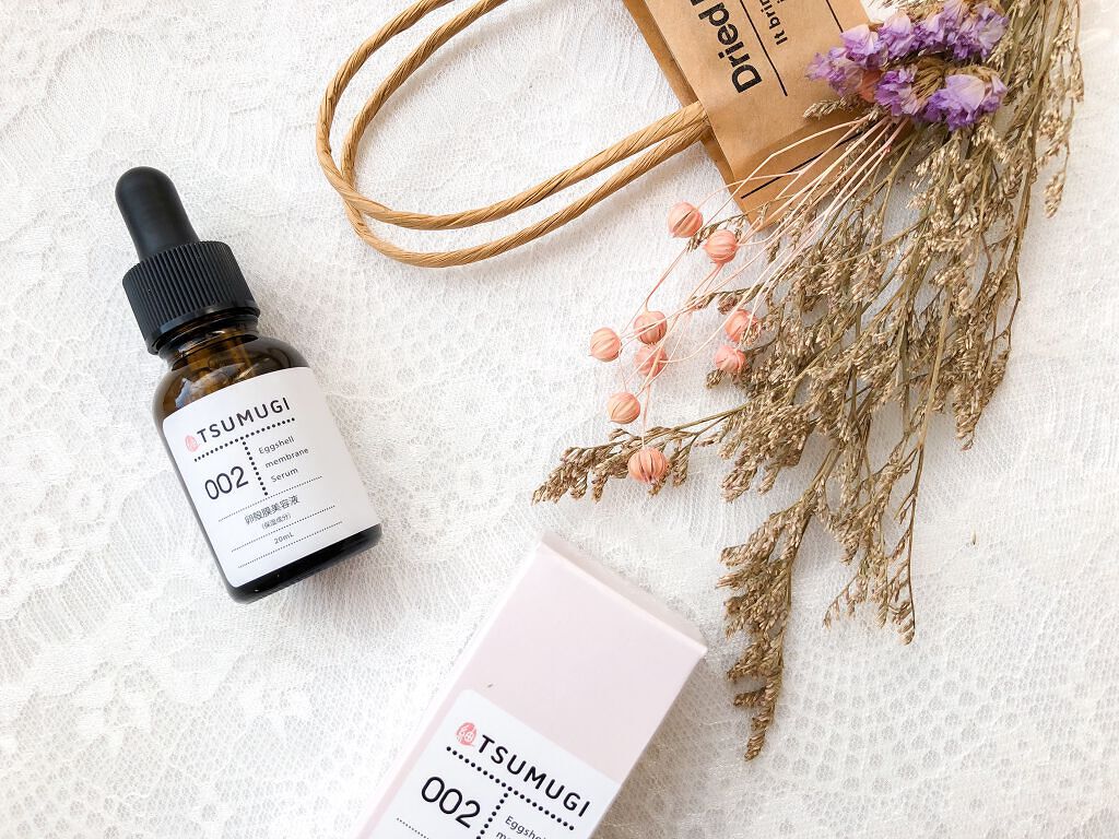 つむぎ 卵殻膜美容液/つむぎコスメ/美容液を使ったクチコミ（1枚目）