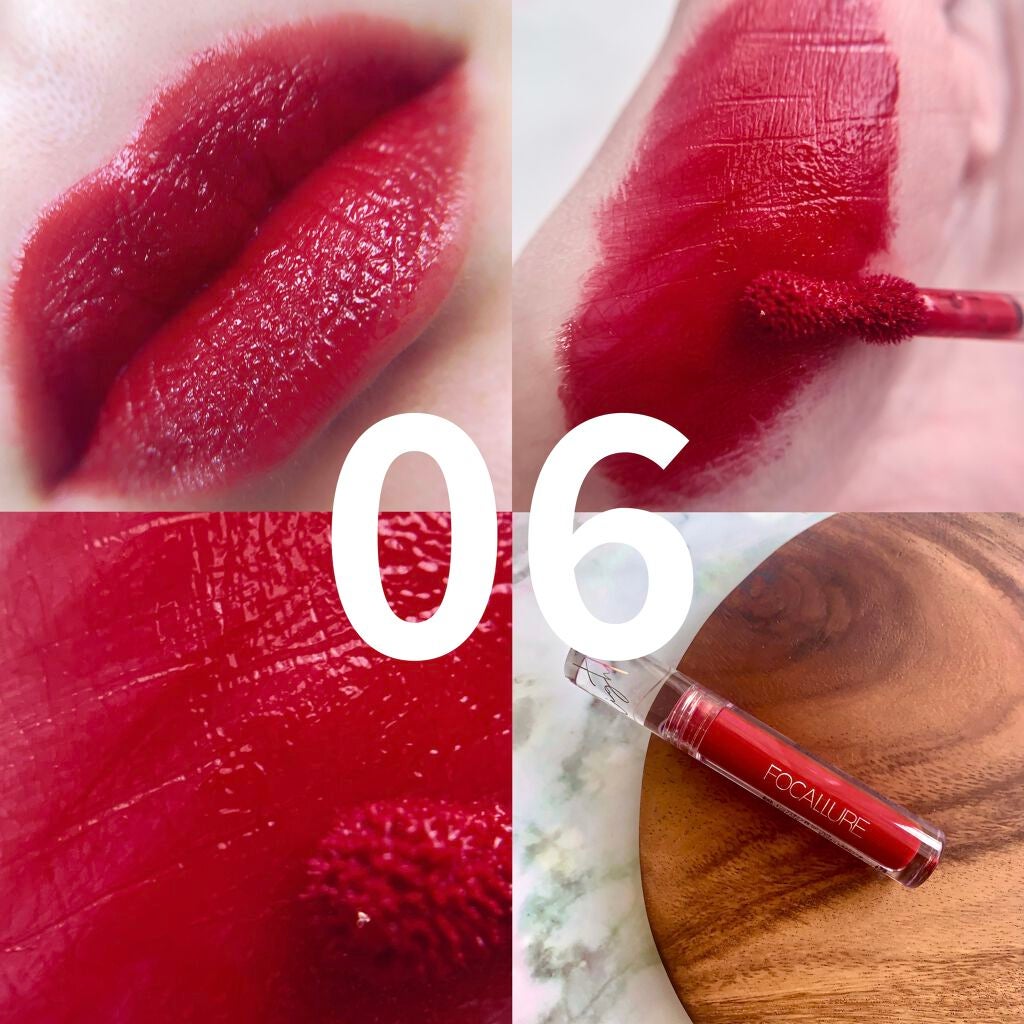 クリスタルミラーティント/FOCALLURE/リップティントを使ったクチコミ(10枚目)