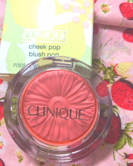 チーク ポップ/CLINIQUE/パウダーチークを使ったクチコミ(1枚目)