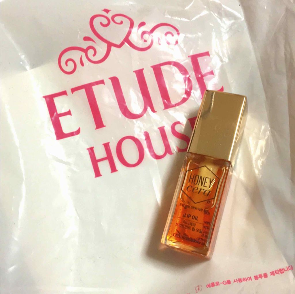 Hセラ トリートメント リップオイル/ETUDE/リップグロスを使ったクチコミ(1枚目)