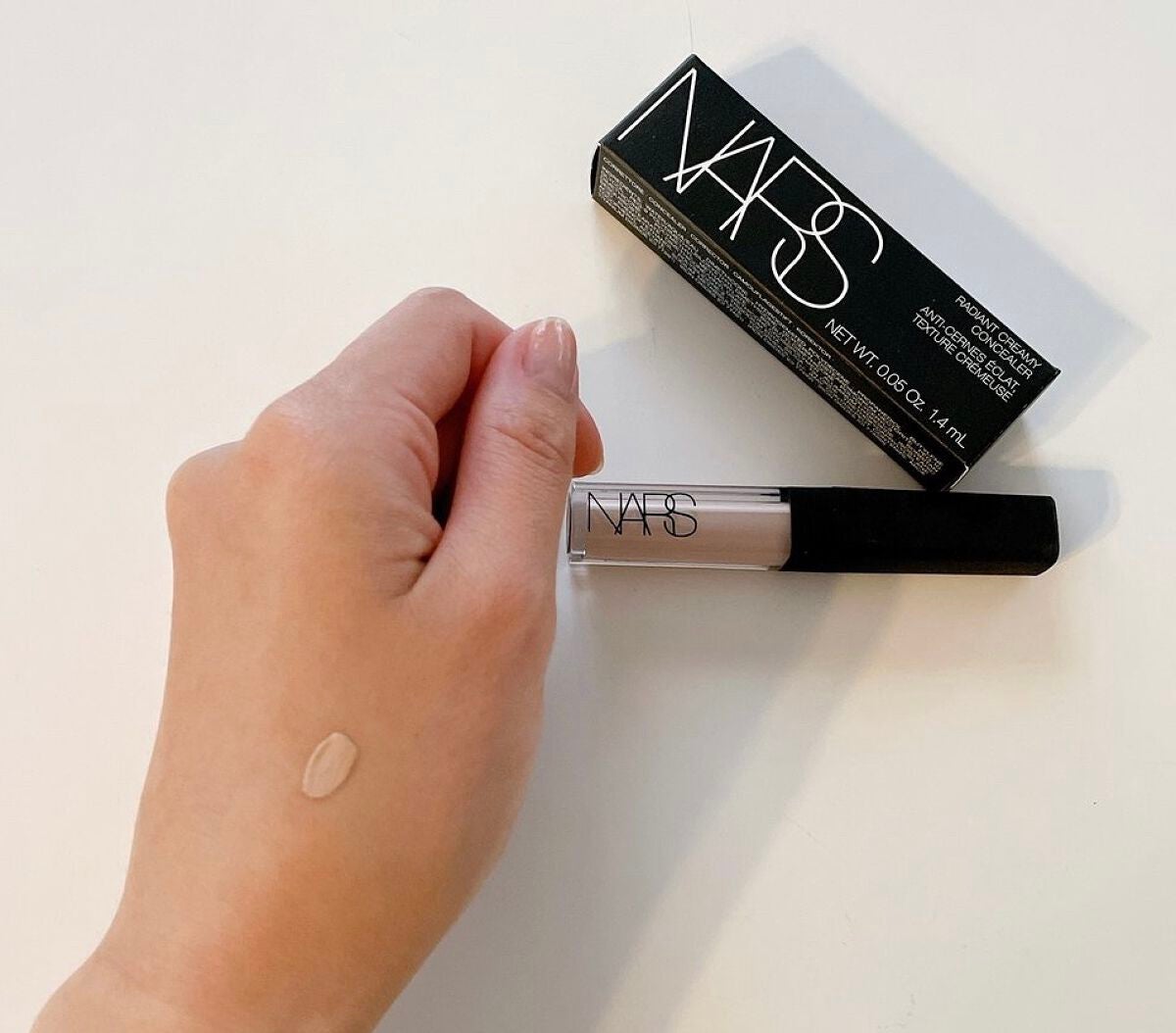 ラディアントクリーミーコンシーラー/NARS/リキッドコンシーラーを使ったクチコミ(2枚目)