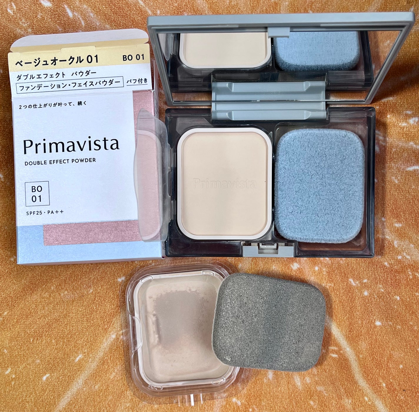 ダブルエフェクト パウダー/プリマヴィスタ/パウダーファンデーションを使ったクチコミ(1枚目)