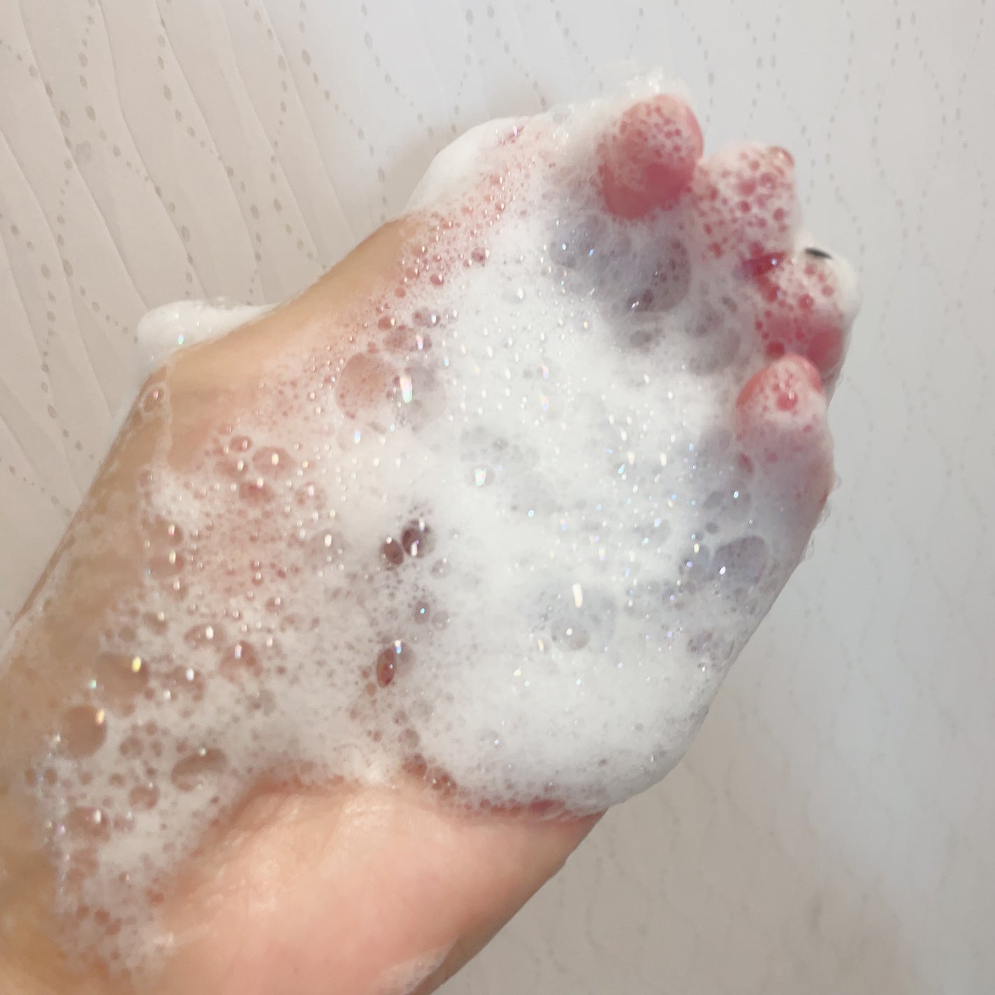 クリームケア ボディウォッシュ W保水美肌 リラクシングソープの香り/ニベア/ボディソープを使ったクチコミ(3枚目)