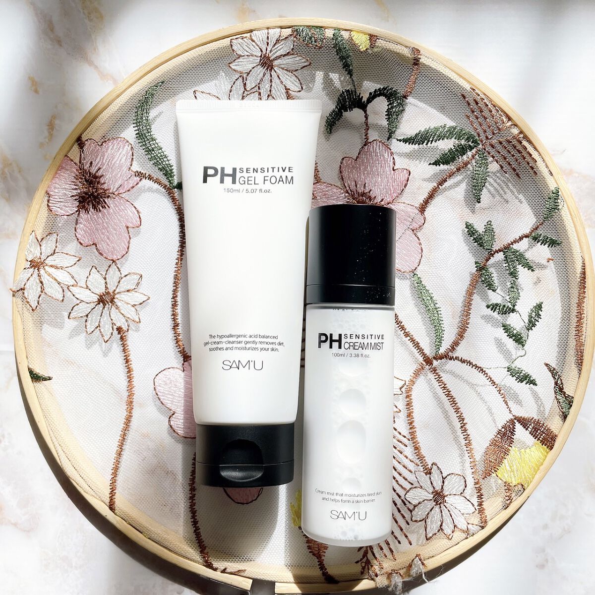 PHセンシティブクリームミスト/SAM'U/ミスト状化粧水を使ったクチコミ（1枚目）