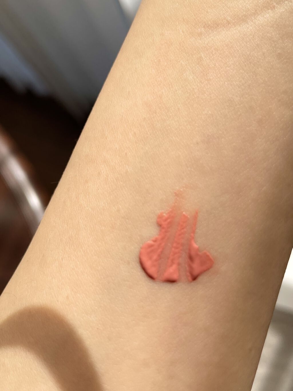 ソフトクリームチーク 32 Pink Toast/AMUSE/リキッドチークを使ったクチコミ（2枚目）