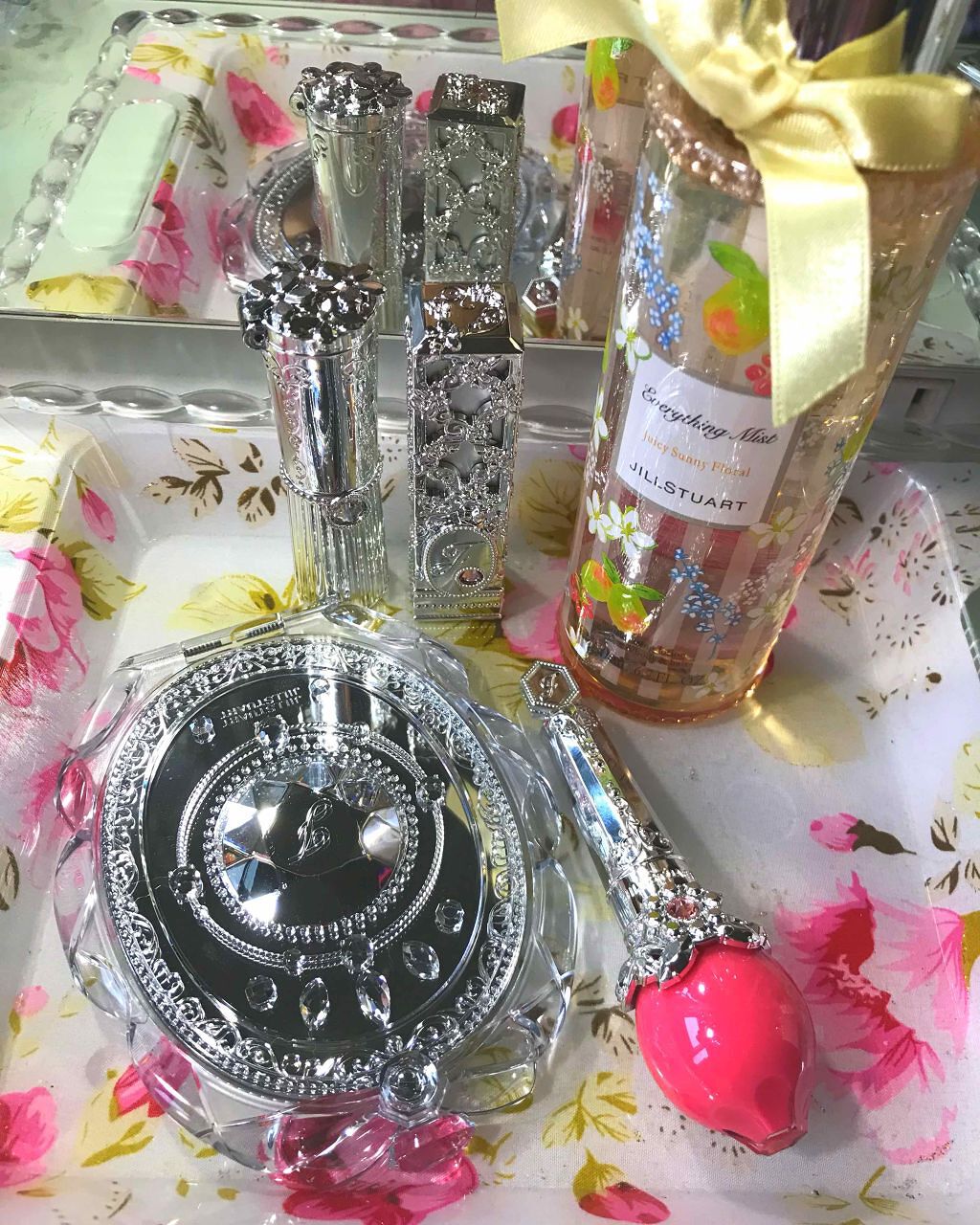 ジルスチュアート コンパクトミラー ２/JILL STUART/その他化粧小物を使ったクチコミ（1枚目）