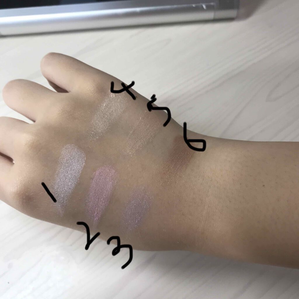 12色アイシャドウパレット 03/LOUJENE/アイシャドウパレットを使ったクチコミ（3枚目）