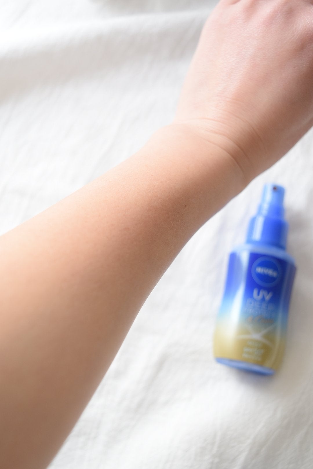 ニベアUV ディーププロテクト&ケア ミルクミスト/ニベア/日焼け止めミスト・スプレーを使ったクチコミ(4枚目)