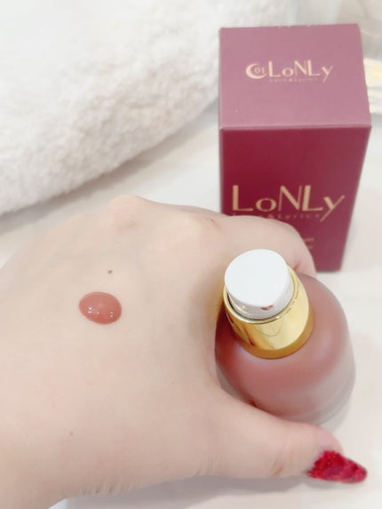3S カラーセラム/LoNLy /リキッドチークを使ったクチコミ(2枚目)