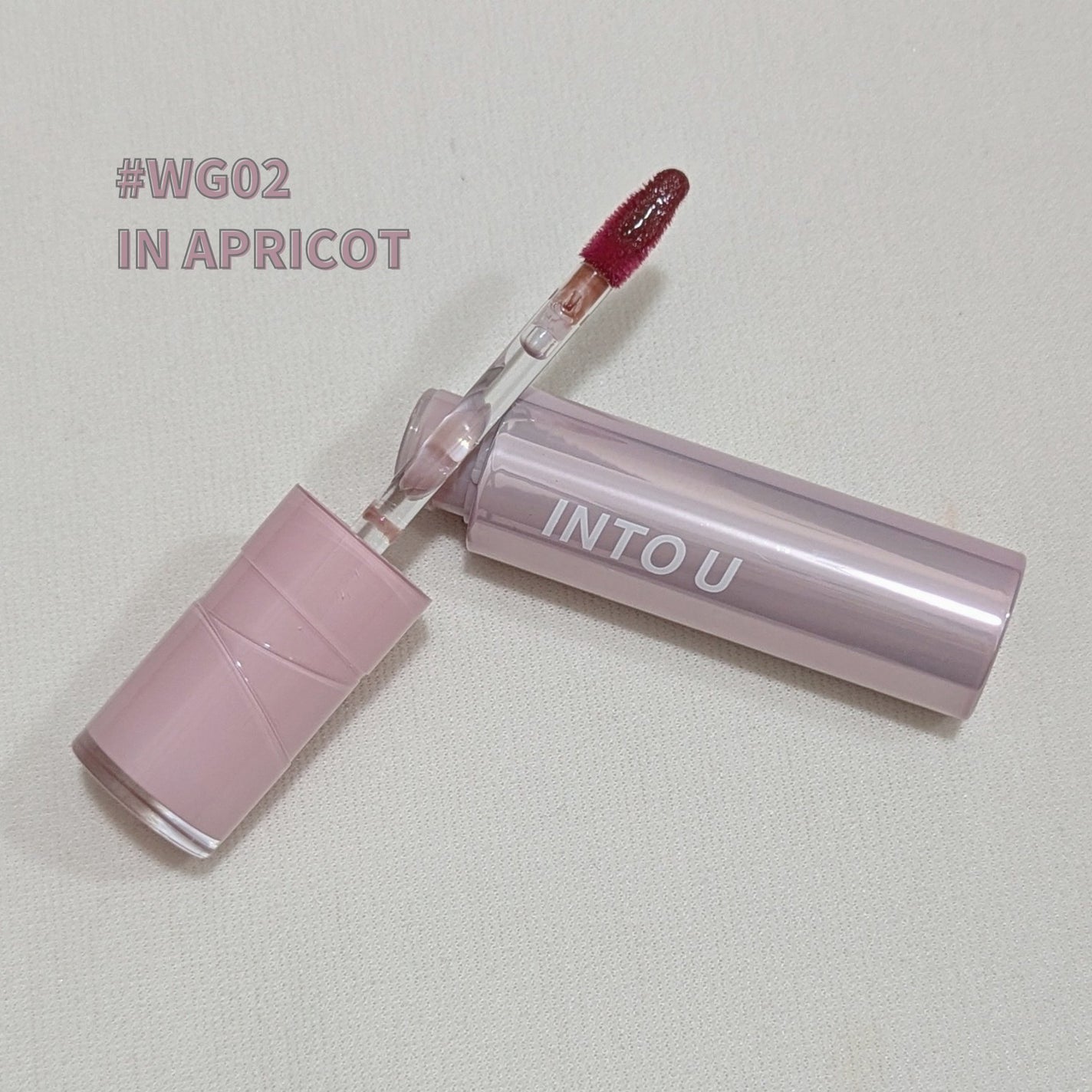ジューシーパンピンググロス/INTO U/リップグロスを使ったクチコミ(2枚目)
