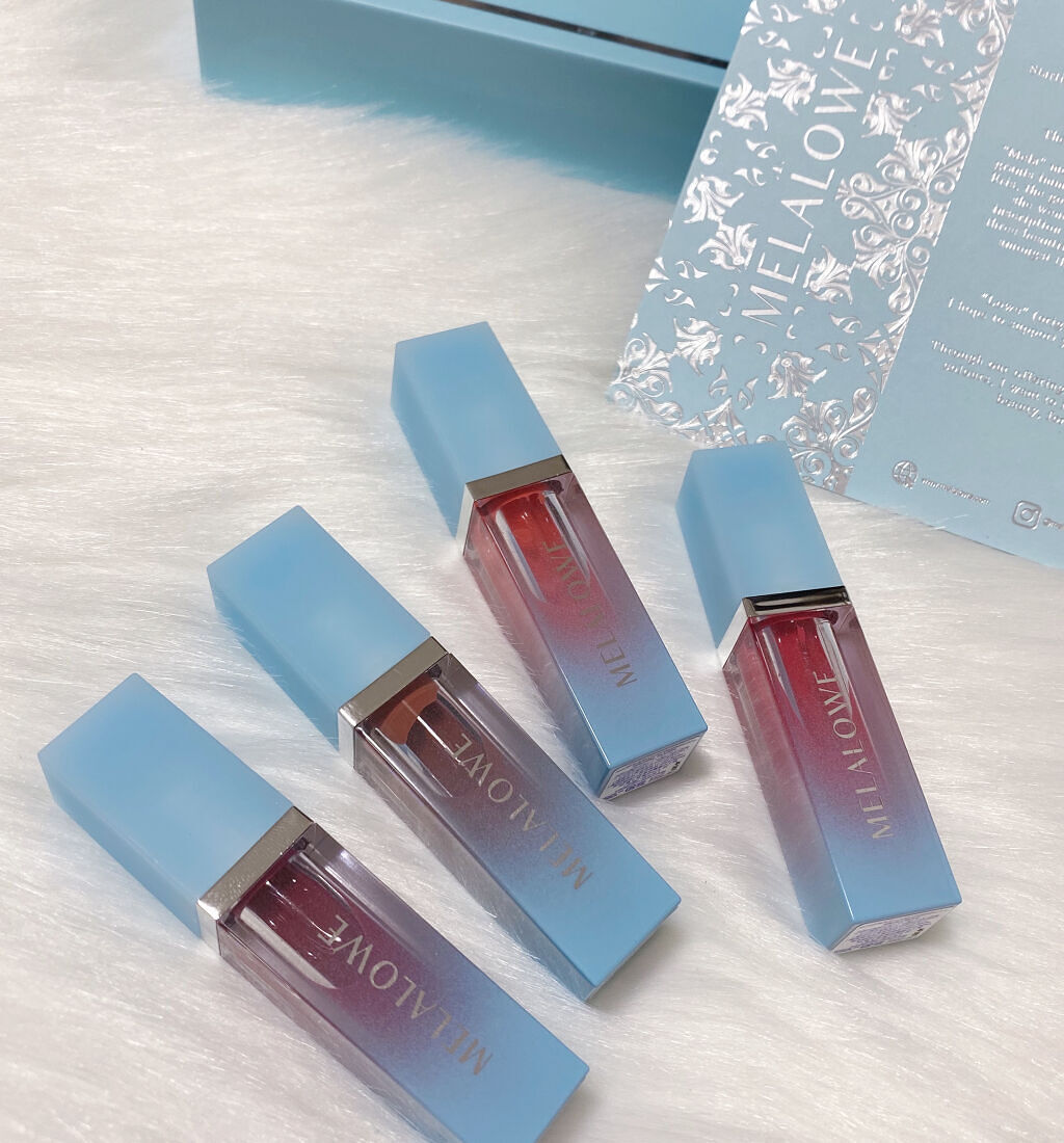 ロングラスティンググロウティント/MELALOWE/リップティントを使ったクチコミ（1枚目）