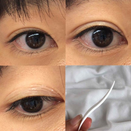 【旧品】オリシキ アイリッドスキンフィルム/D-UP/二重まぶた用アイテムを使ったクチコミ(3枚目)