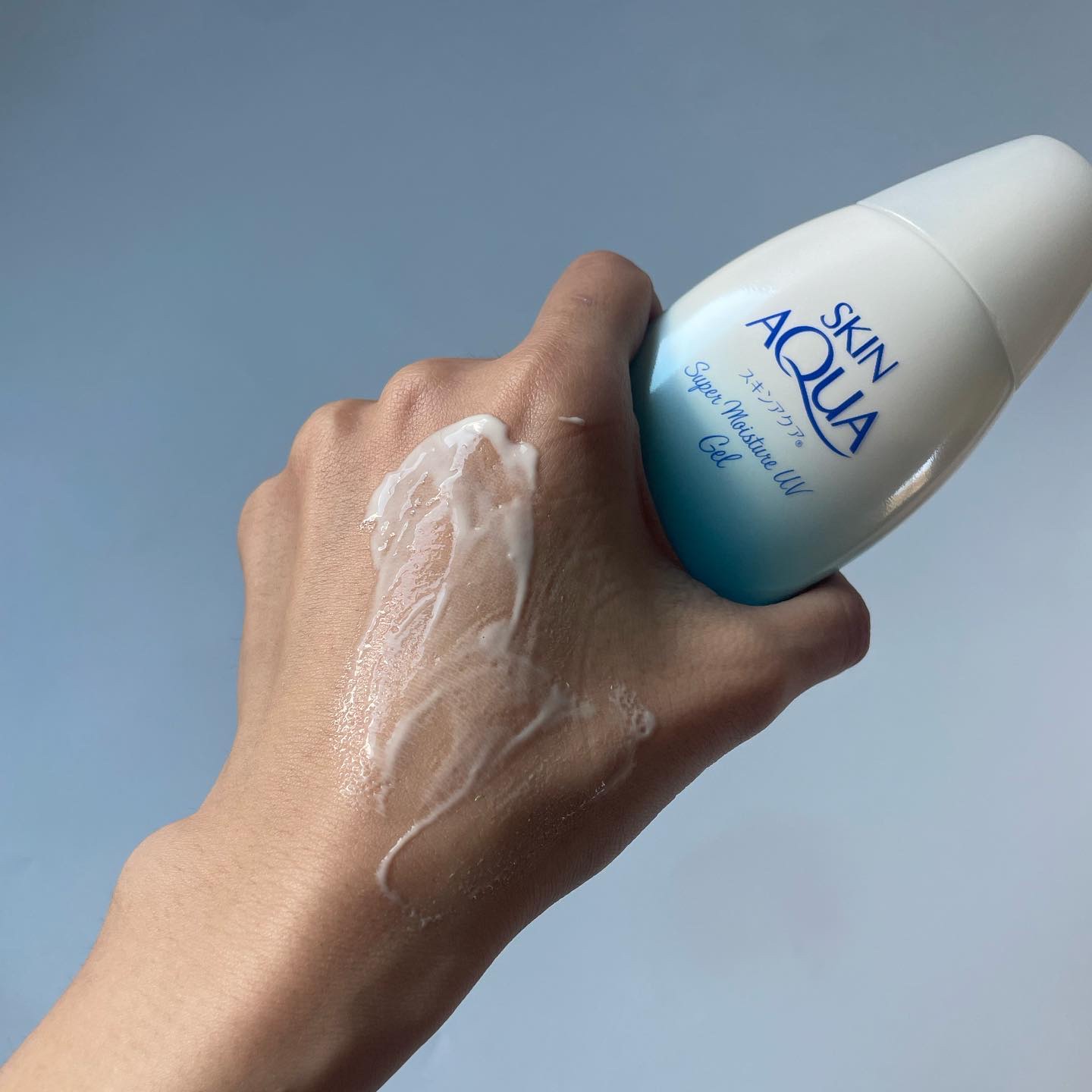 スキンアクア スーパーモイスチャージェル/スキンアクア/日焼け止めジェルを使ったクチコミ（3枚目）