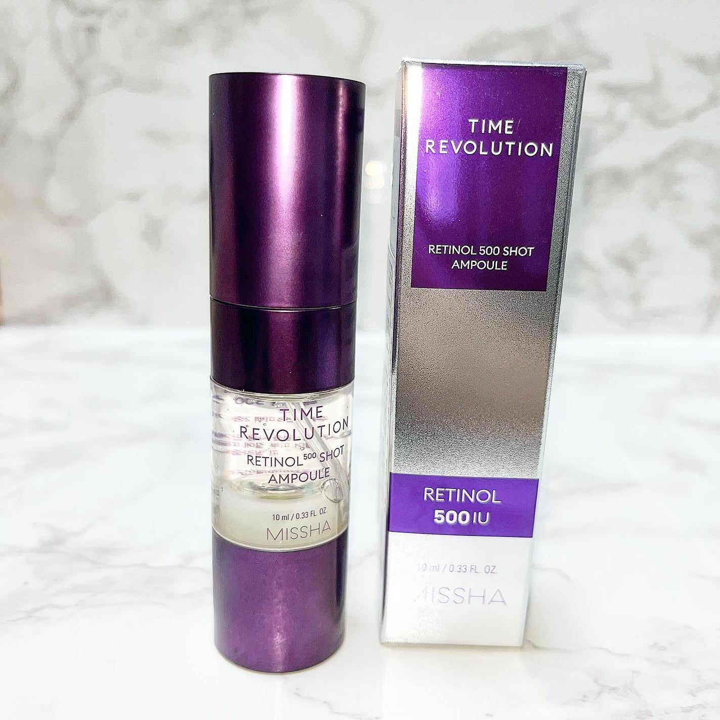 ミシャ タイムレボリューション レチ500ショット美容液/MISSHA/美容液を使ったクチコミ(1枚目)