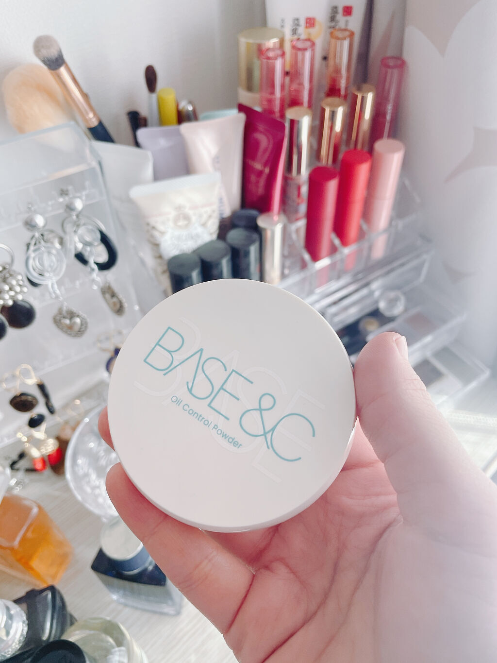 ベースアンドシー オイルコントロールパウダー /キスミー/プレストパウダーを使ったクチコミ（2枚目）
