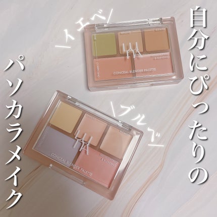 コンシールブレンダーパレット/LUNA/パレットコンシーラーを使ったクチコミ(1枚目)