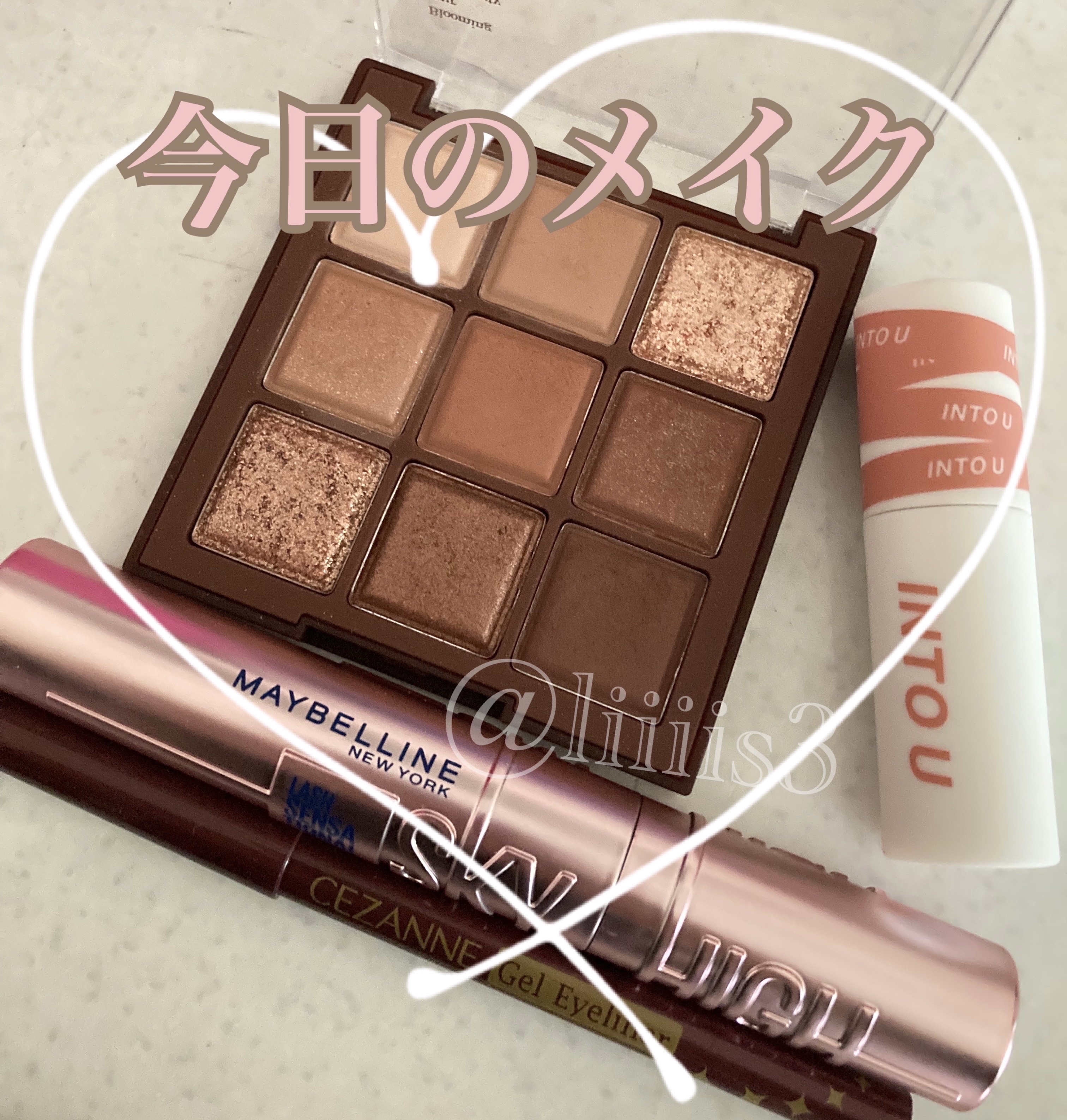 スーパーマットリップ＆チークマッド/INTO U/口紅を使ったクチコミ（1枚目）