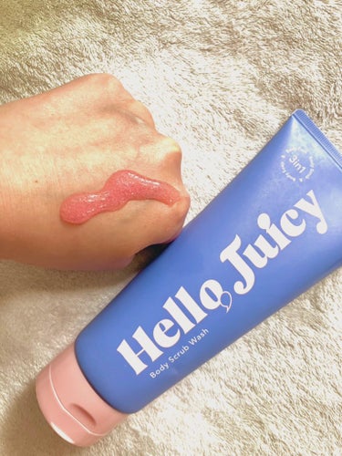 Hello Juicy ボディスクラブウォッシュのクチコミ「#ハロージューシー #hellojuicy
@hellojuicy_me 様
#夏肌応援キャン.....」（3枚目）