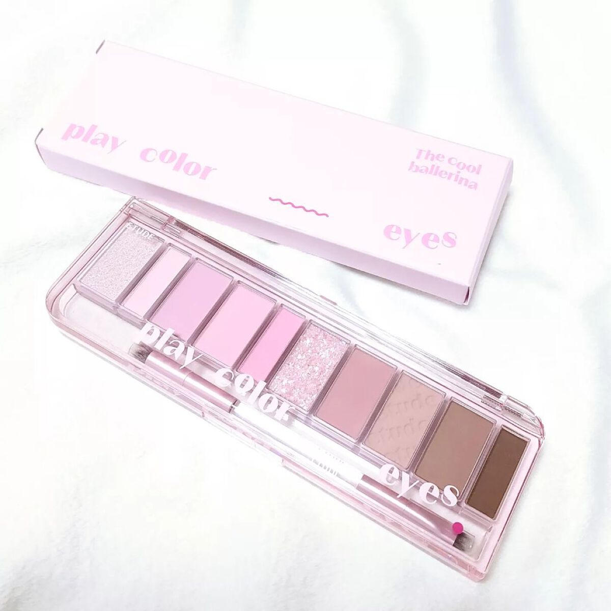 プレイカラー アイシャドウ/ETUDE/アイシャドウパレットを使ったクチコミ（1枚目）