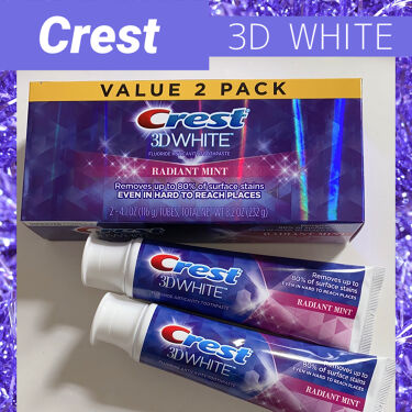 Crest 3d ホワイト クレストの口コミ Iherbで安かったので購入 やはり By たらちゃん Follow Back100 乾燥肌 30代前半 Lips