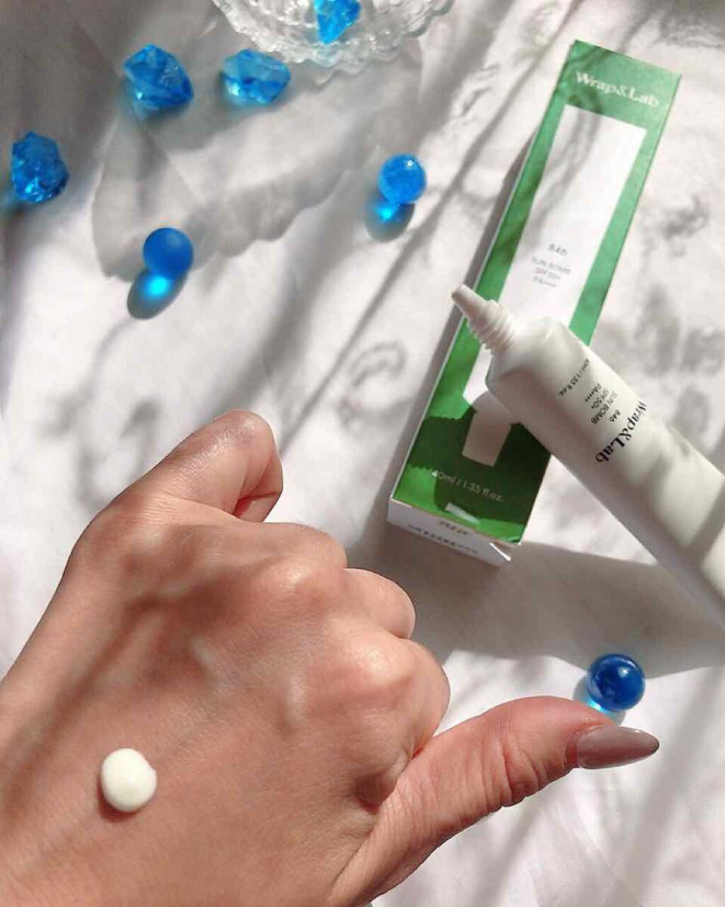 Wrap&Lap 846 SUNBOMB/Wrap&Lap/日焼け止めクリームを使ったクチコミ（3枚目）