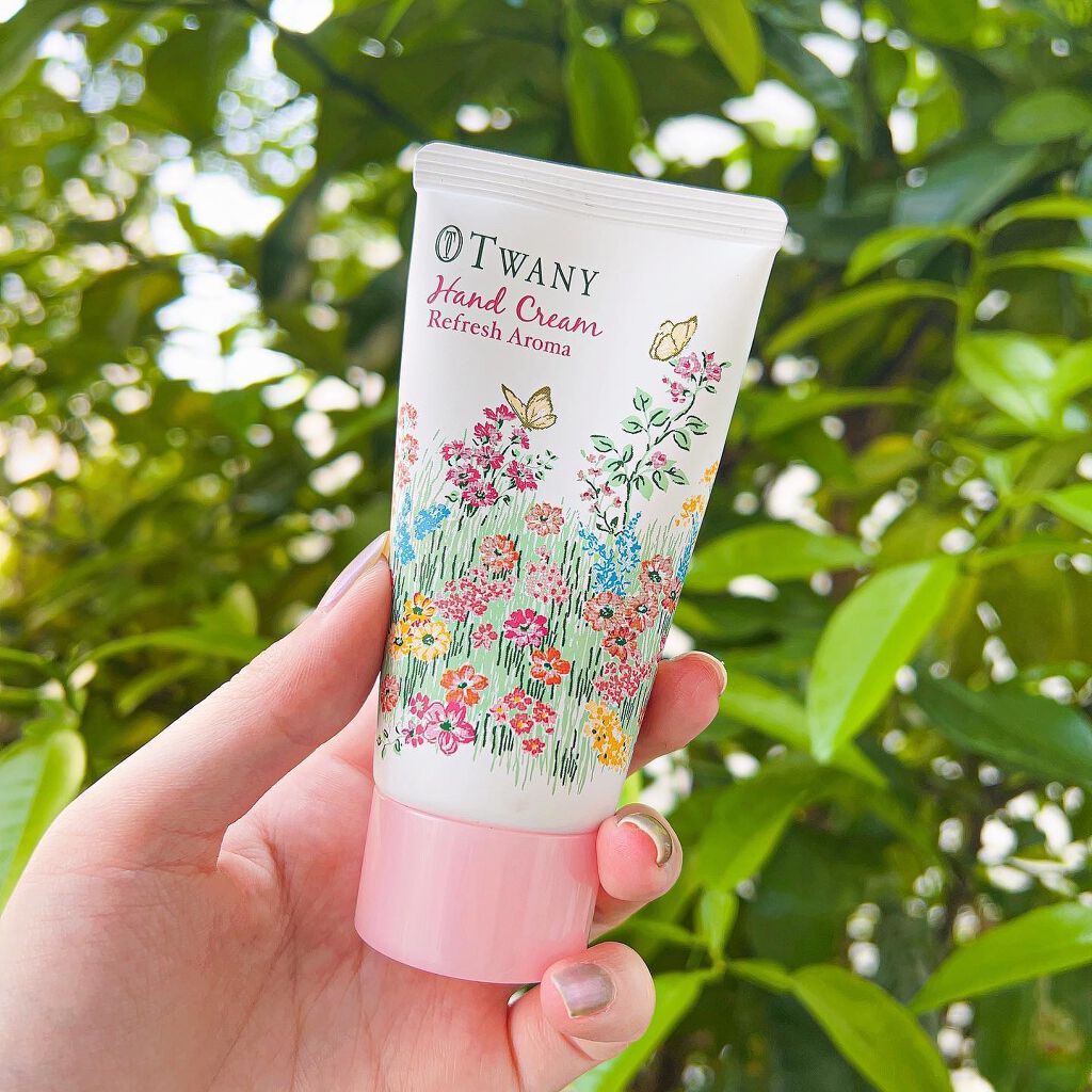 ハンドクリーム（リフレッシュアロマ）/TWANY/ハンドクリームを使ったクチコミ（1枚目）