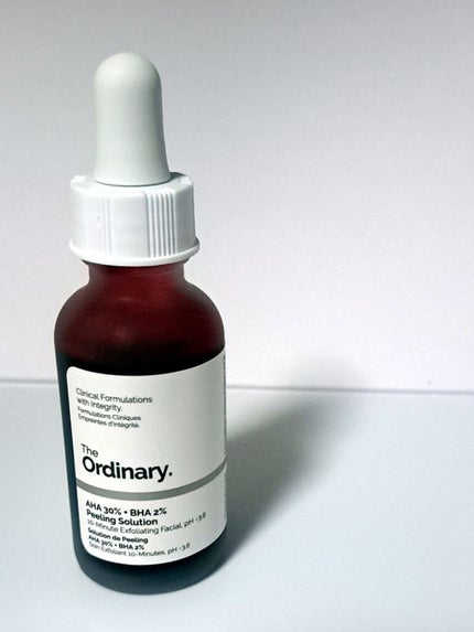 AHA 30% + BHA 2% Peeling Solution/The Ordinary/ピーリングを使ったクチコミ(5枚目)